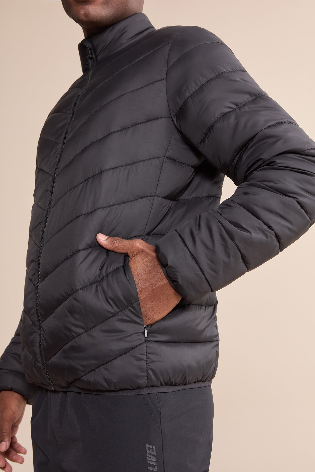 Fresh Nylon Men's Puffer Jacket