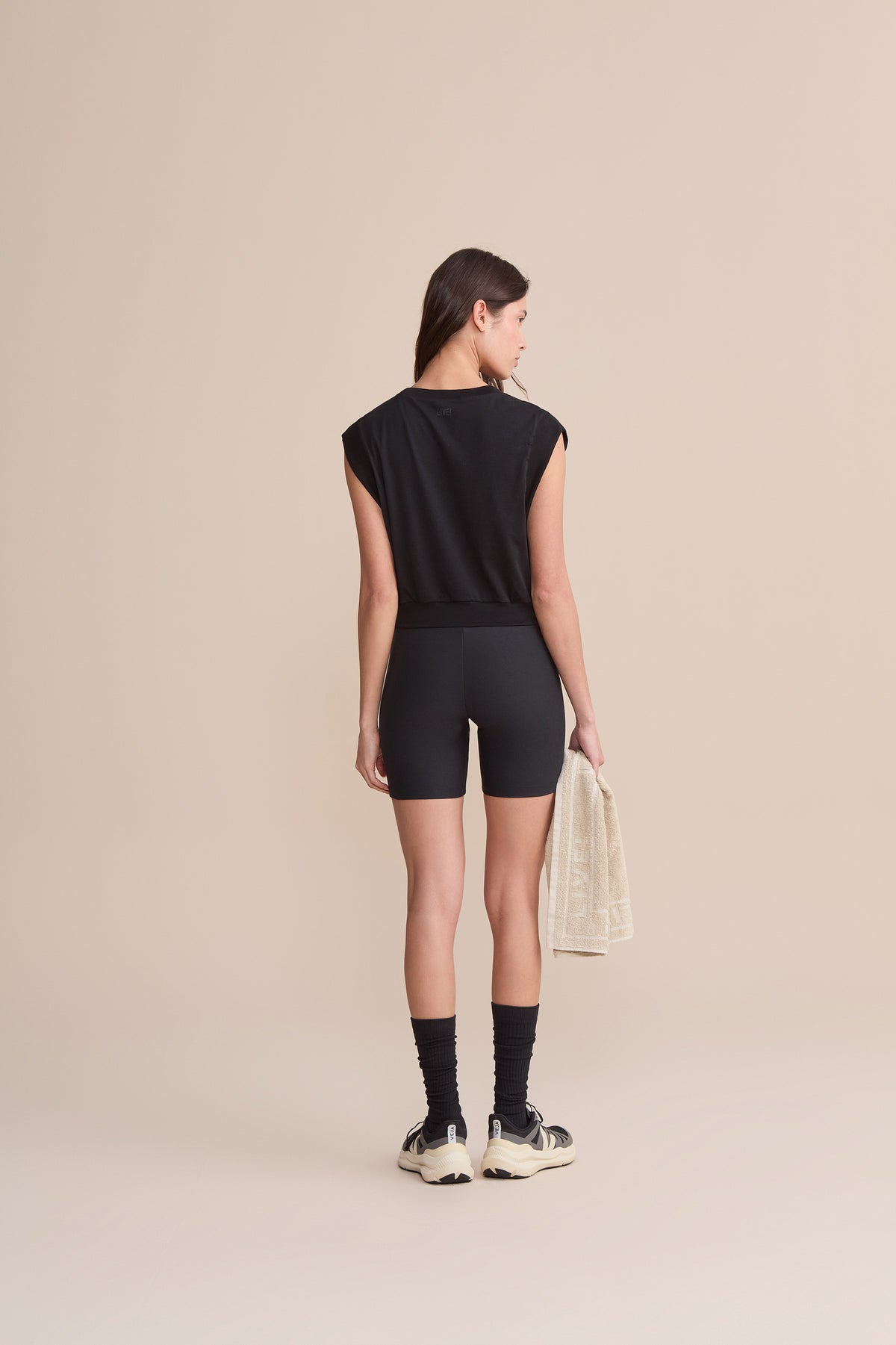 Soft Pima Cropped Tank Top