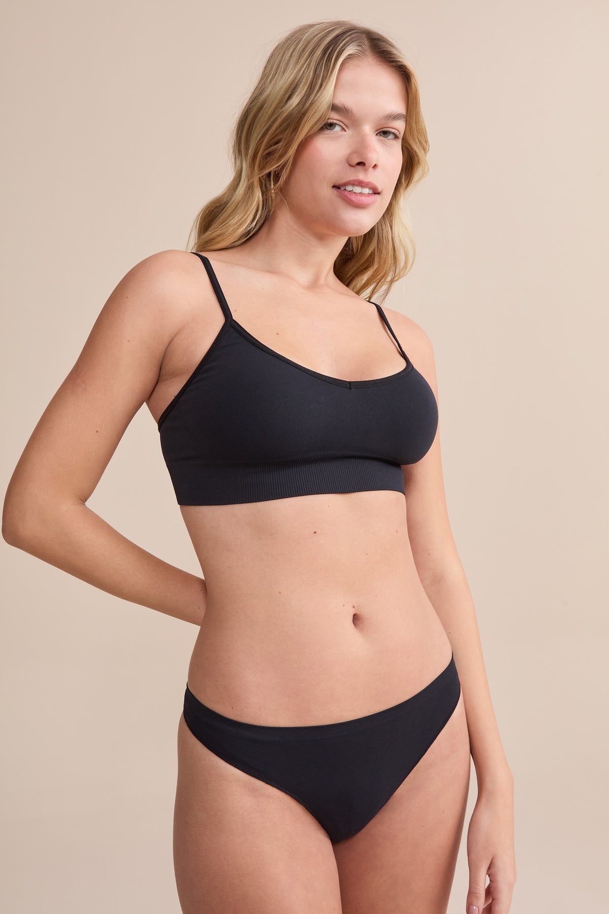 Seamless Micro Basic Thong