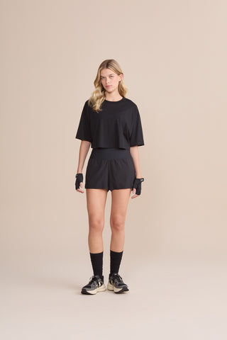 Soft Pima Cropped T-Shirt