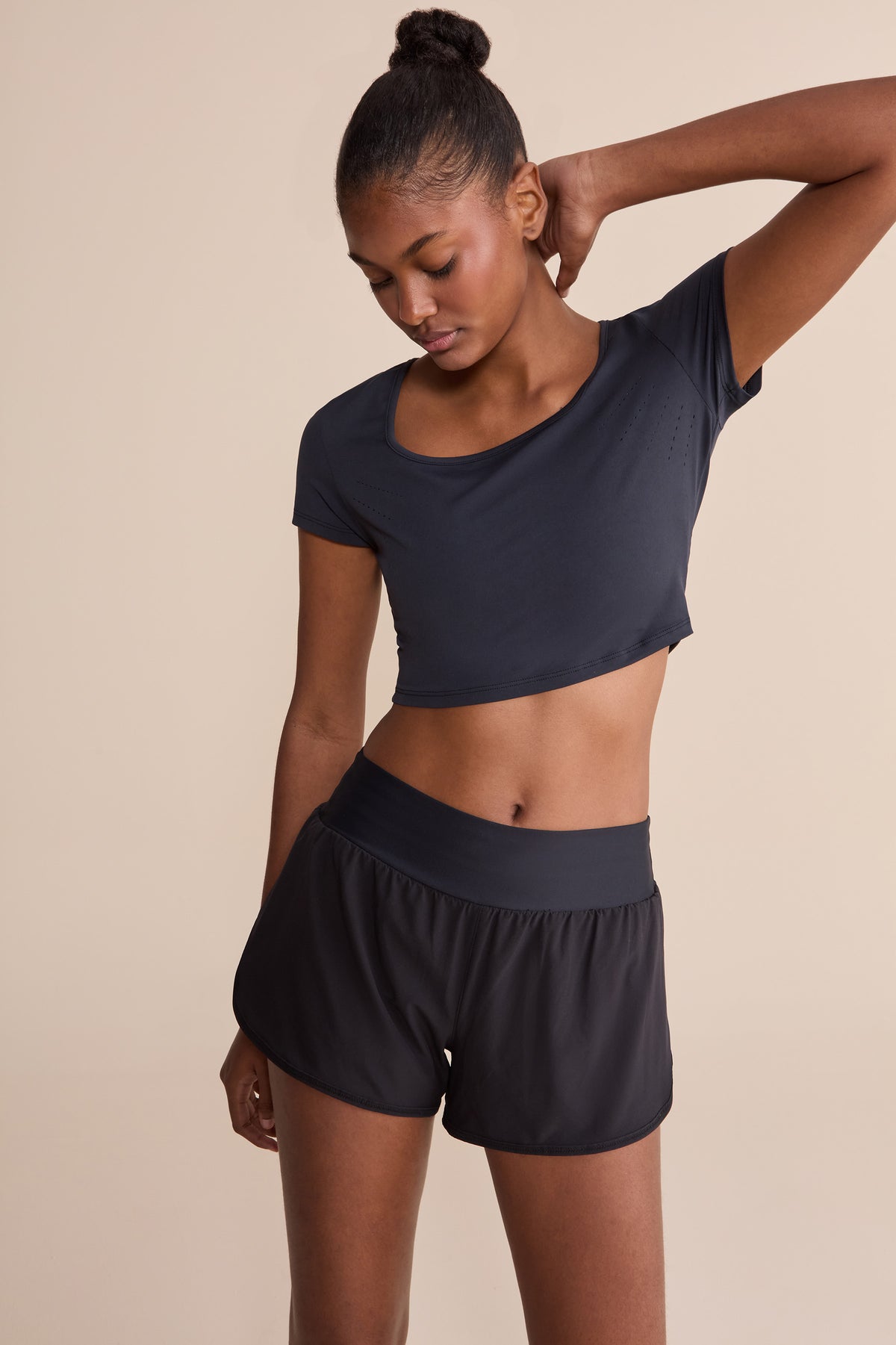 Broad Laser Cropped Top