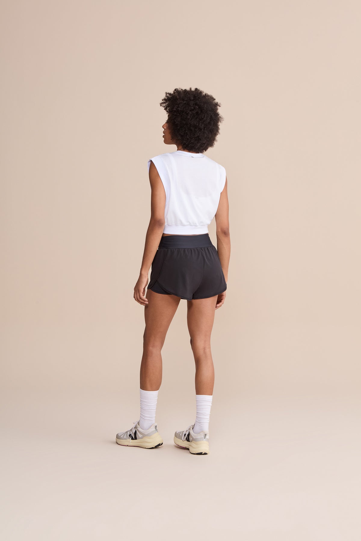 Soft Pima Cropped Tank Top