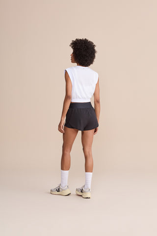 Soft Pima Cropped Tank Top