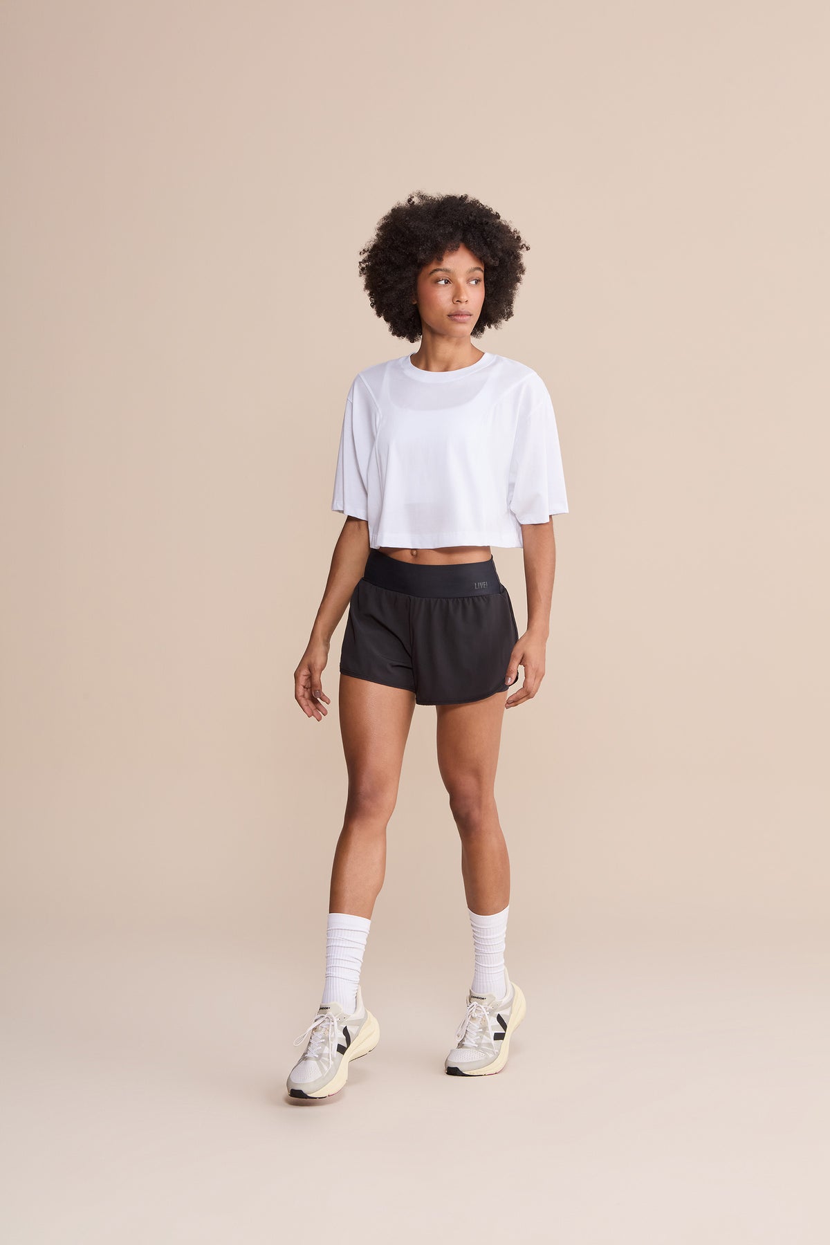 Soft Pima Cropped T-Shirt