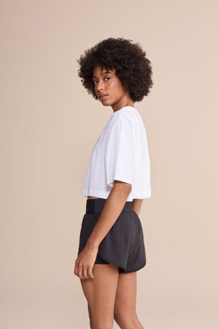 Soft Pima Cropped T-Shirt