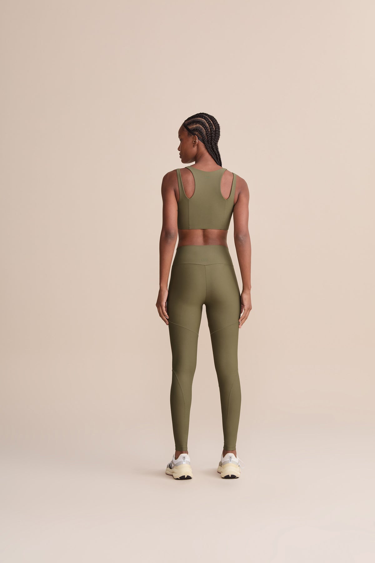 Cut Out Clash Sports Bra