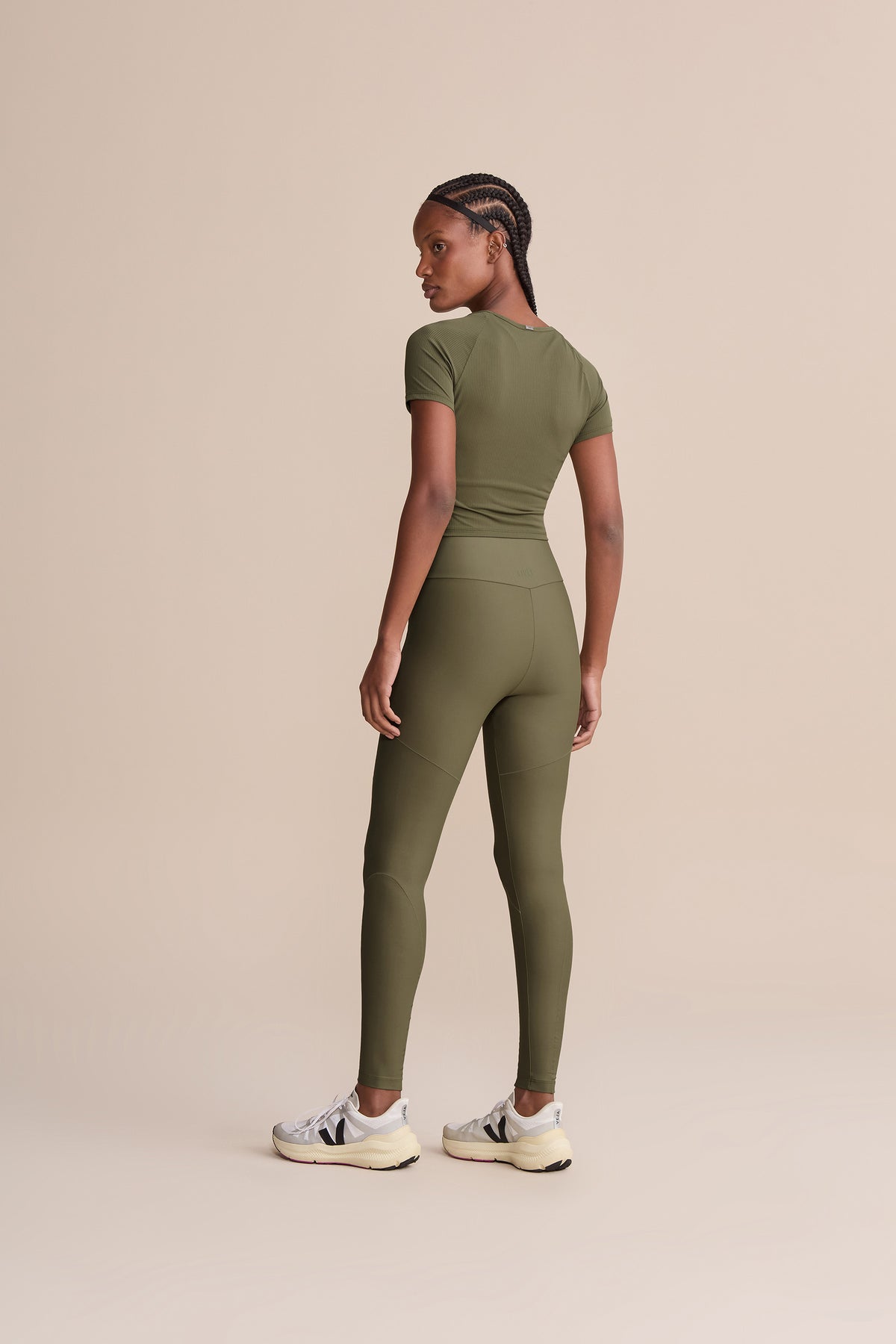 Raglan Ribbed Knit Top