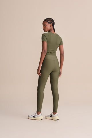 Raglan Ribbed Knit Top