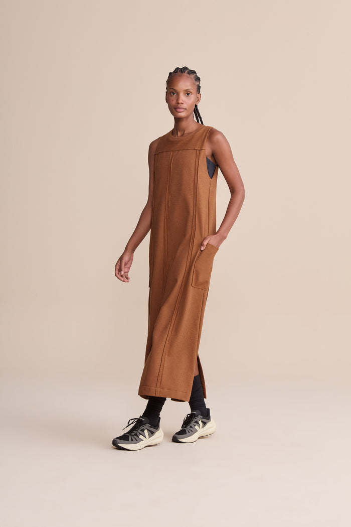 Soft Pure Midi Dress