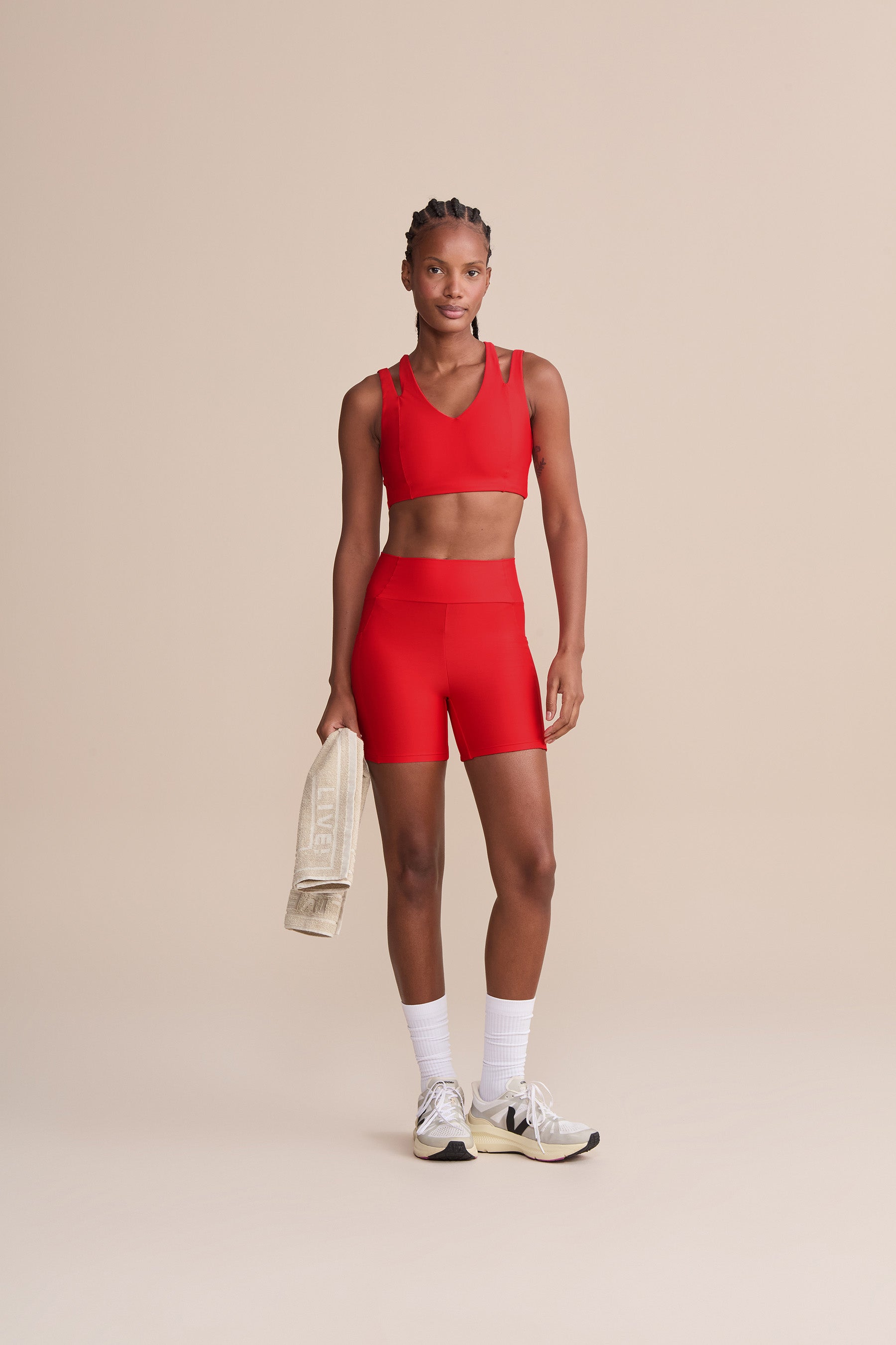 Cut Out Clash Sports Bra