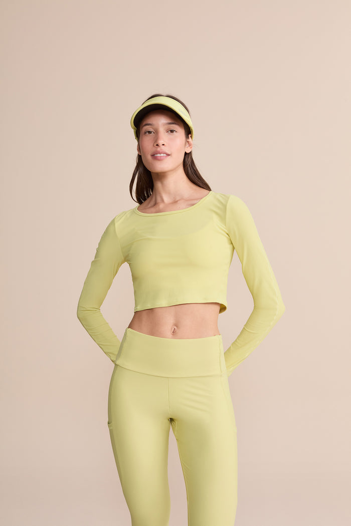 Harmony Crop LS Shirt