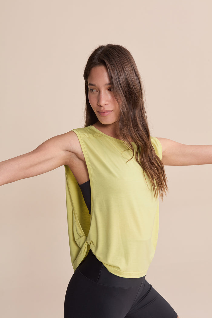Twist Side Micromodal Tank Top