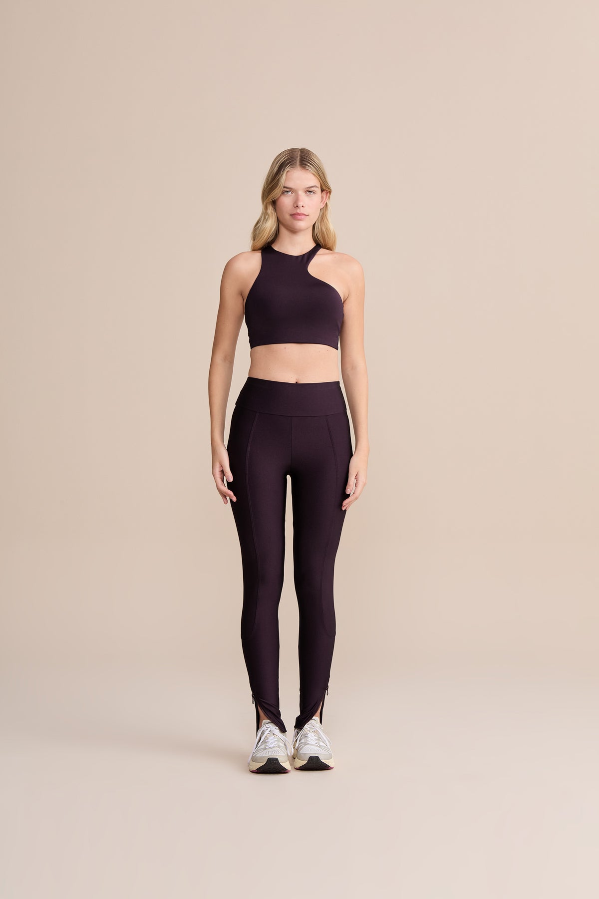 Sinuous Neoprene Shine Sports Bra