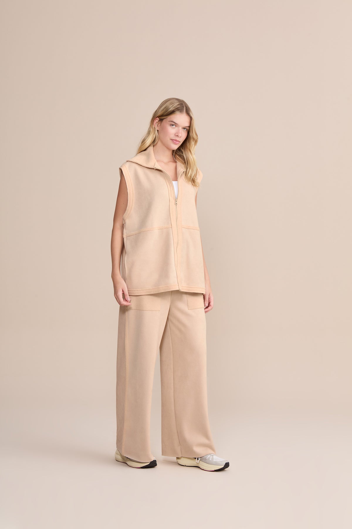 Suede Plush Breezy Jacket