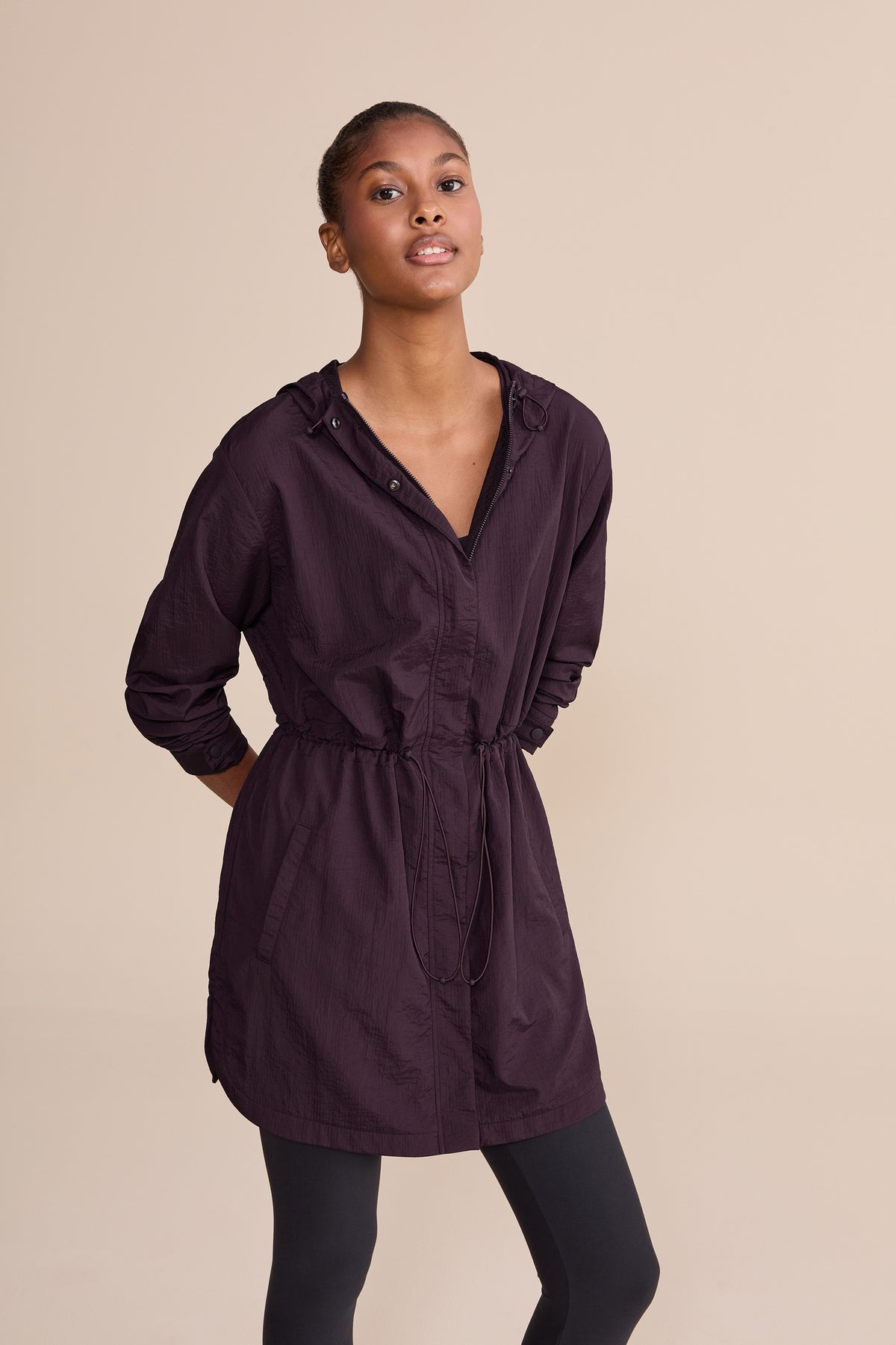 Long Nylon Volt Parka