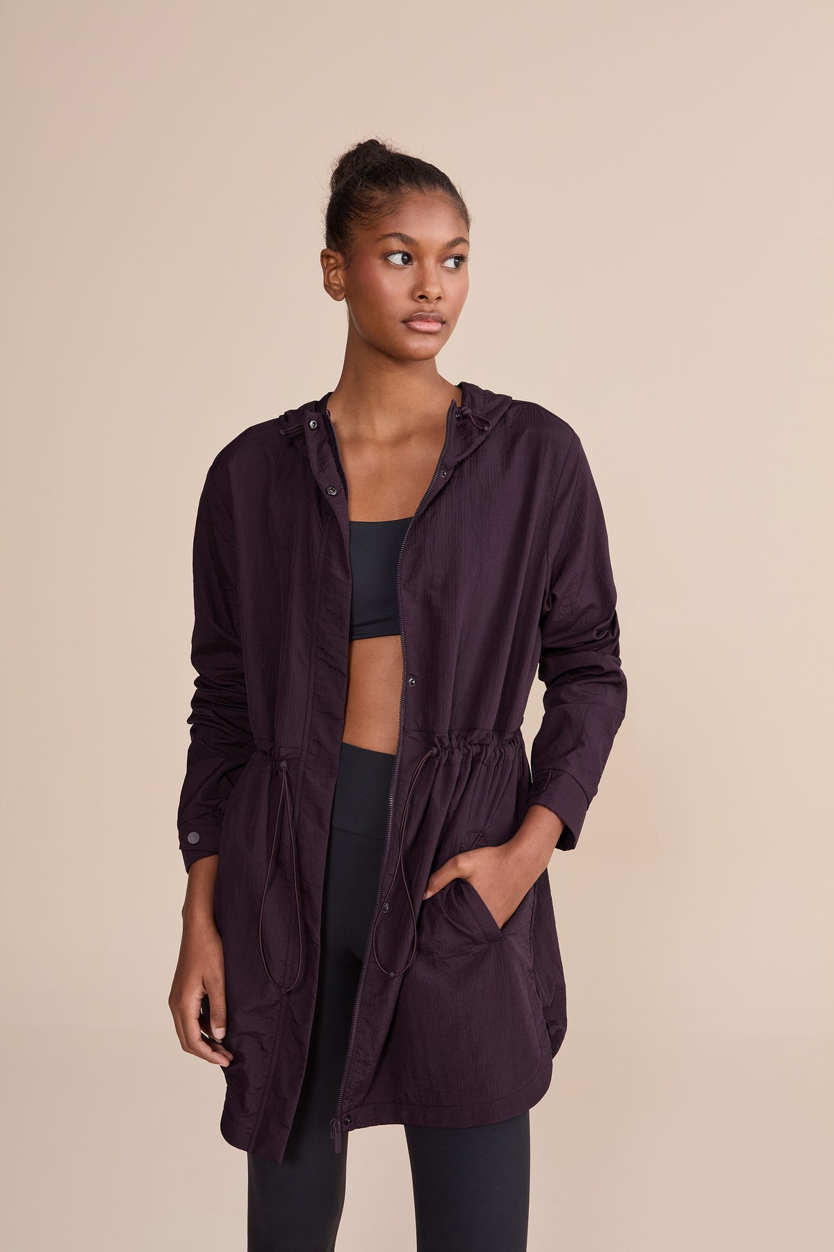 Long Nylon Volt Parka