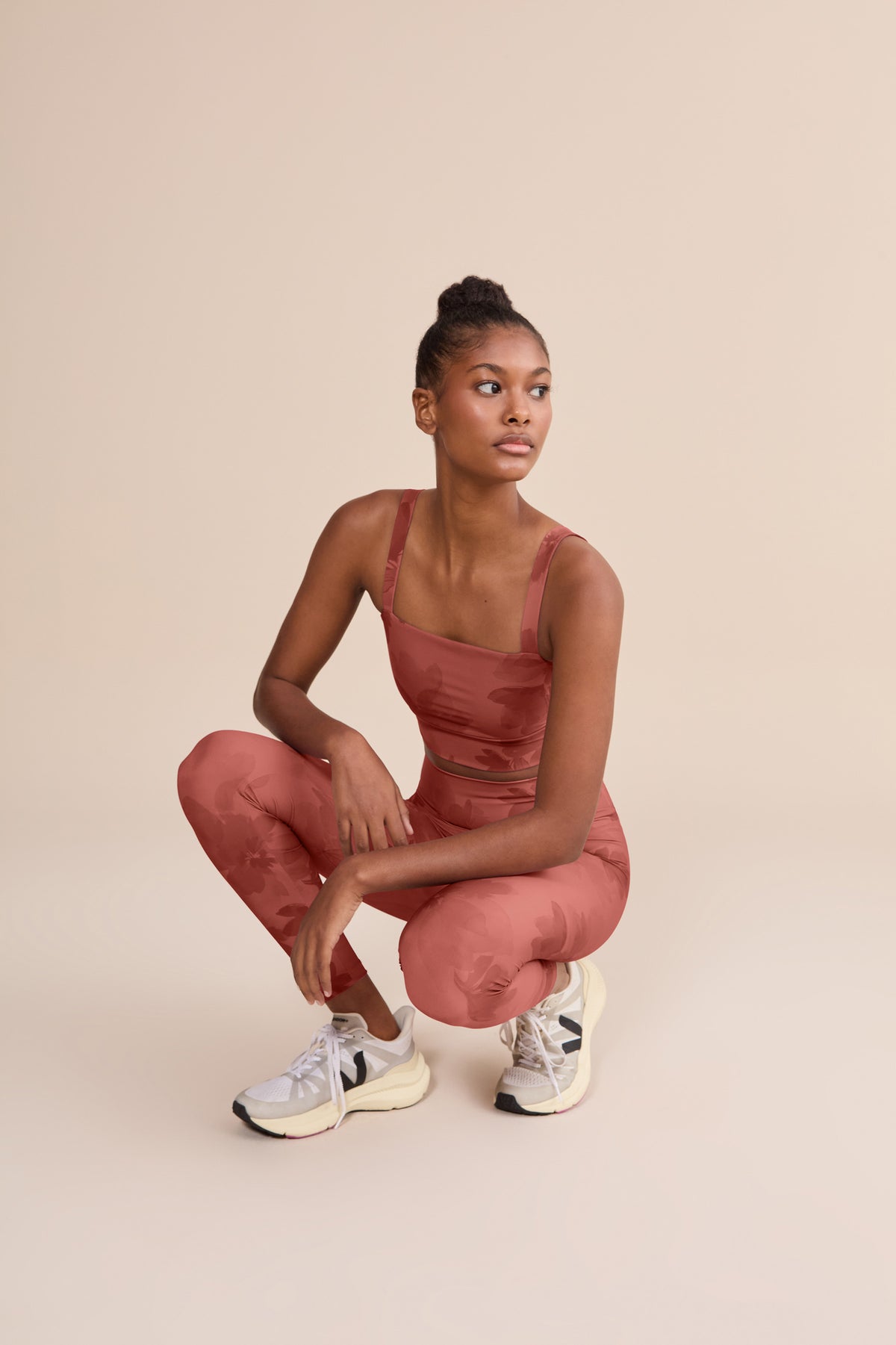 Athletic Pro Rosewater Sports Bra