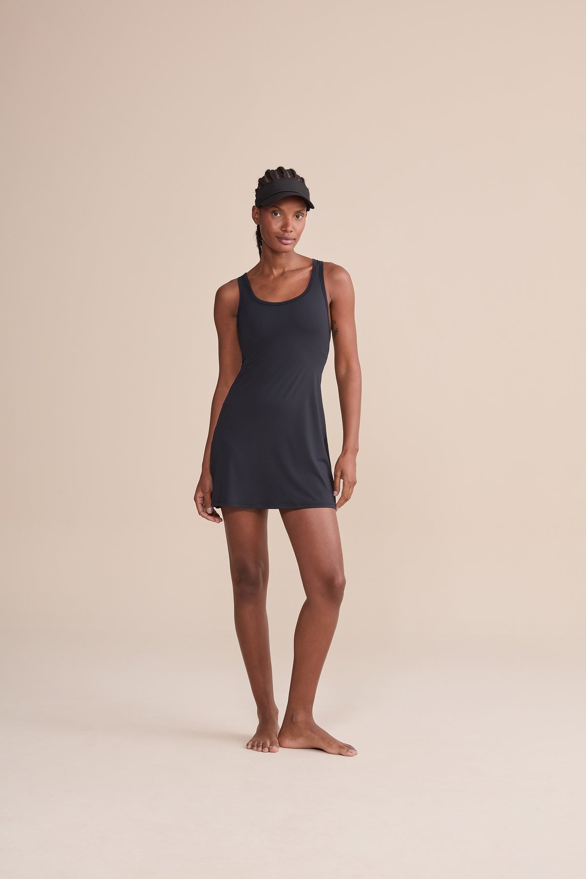 Wide Dress and Shorts Set