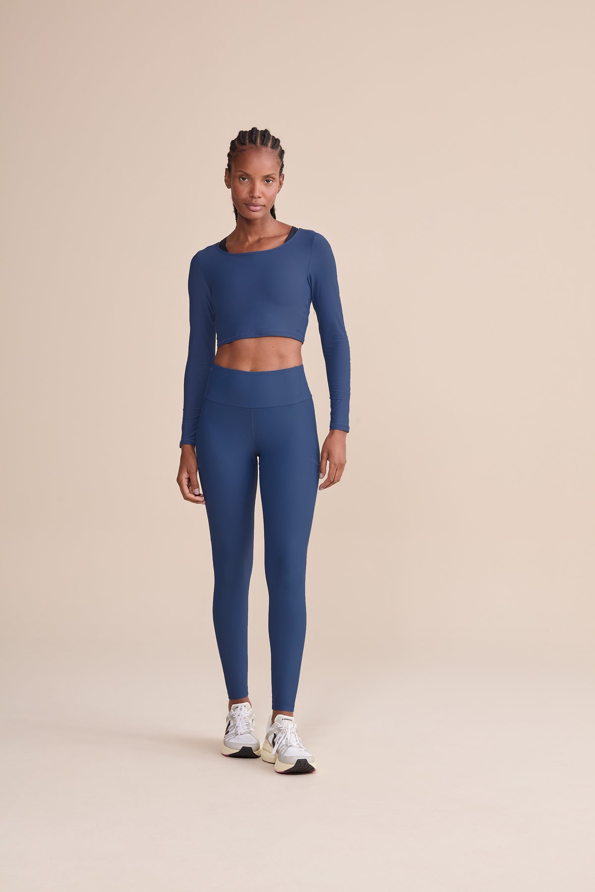 Harmony Crop Long-Sleeve Top