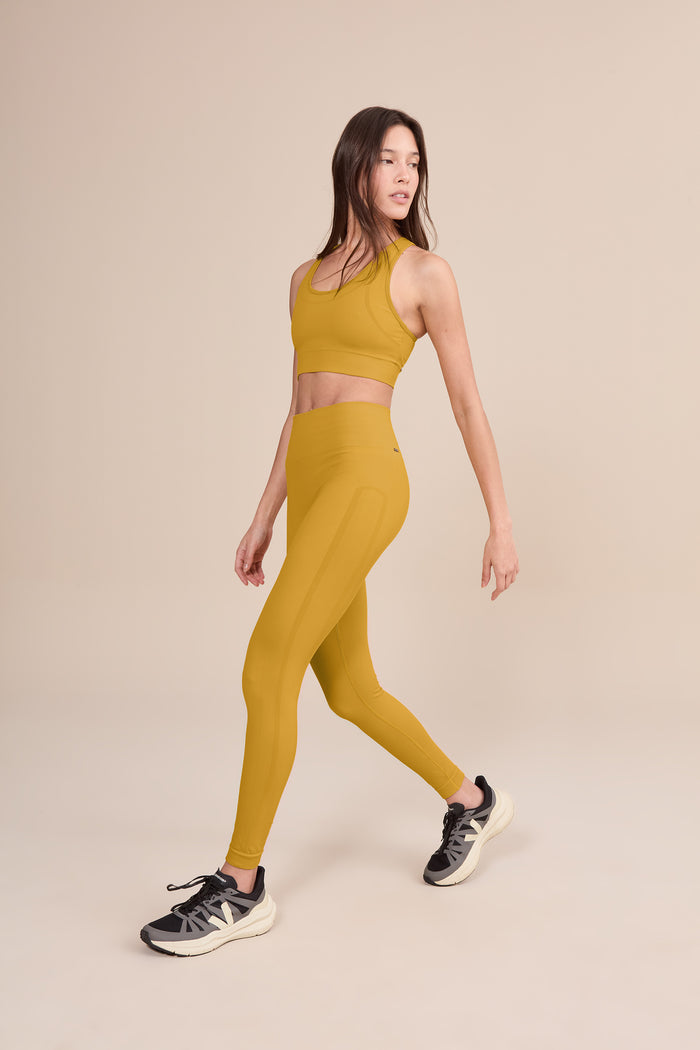 Mix Seamless Knit Leggings