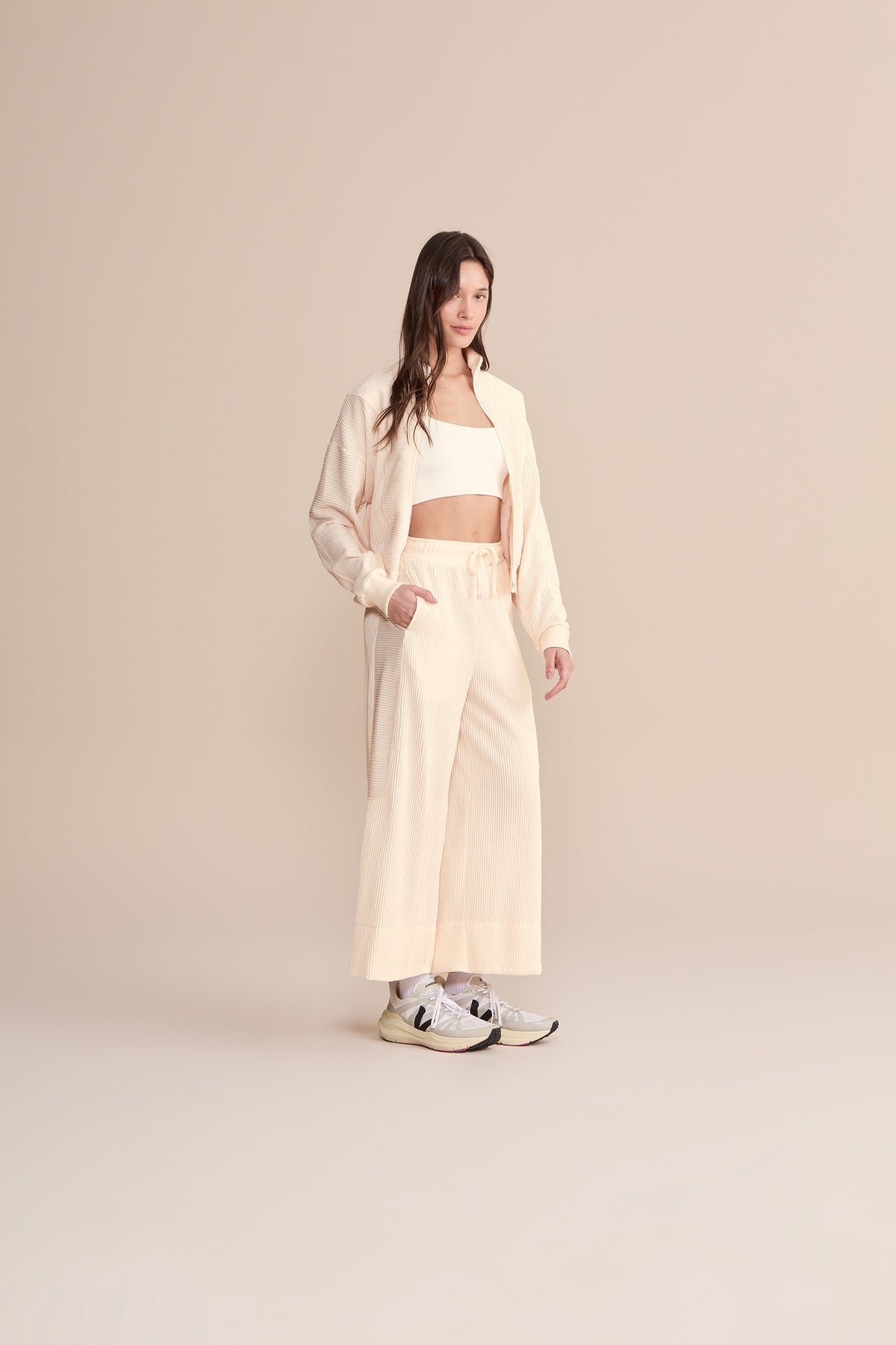 Bold Fleece Straight Pants