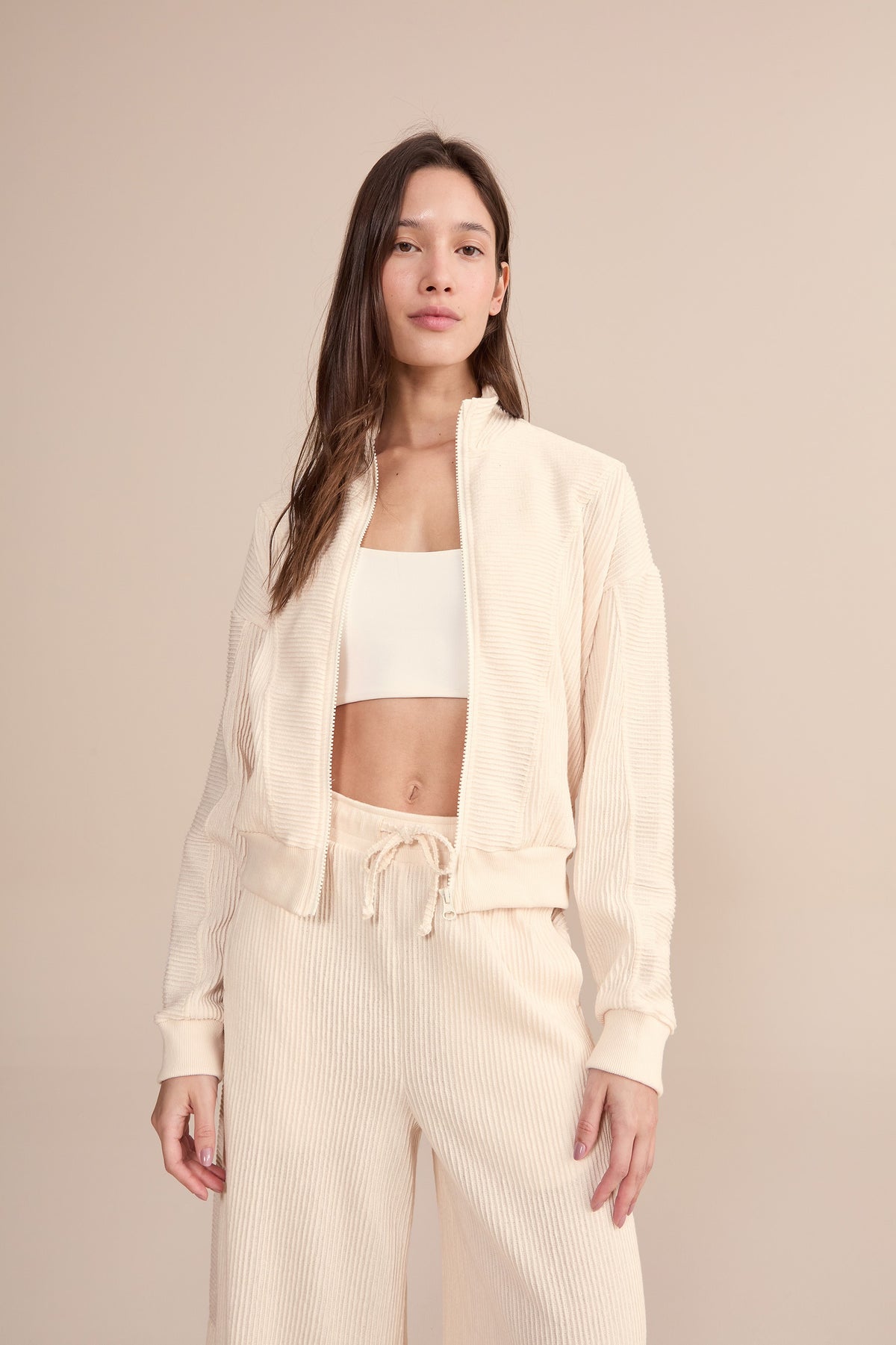 Bold Fleece Bomber Jacket