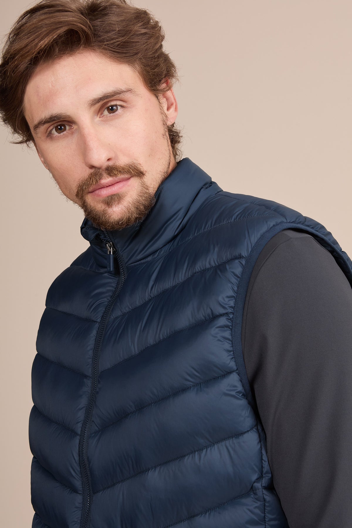 Fresh Nylon Men's Puffer Vest