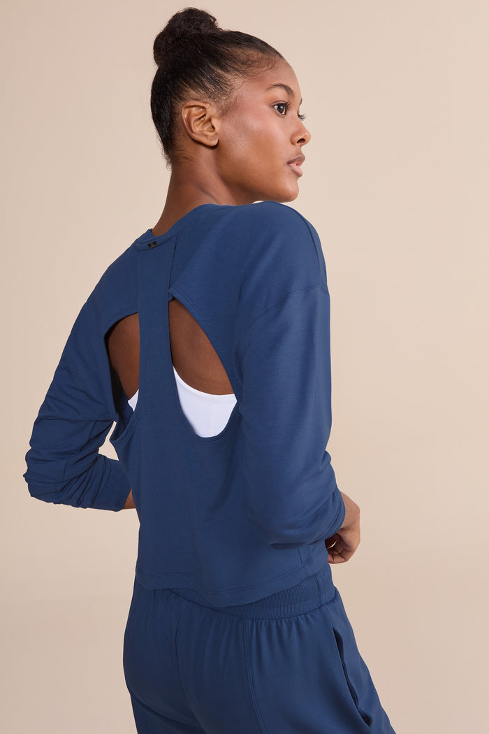 Urban Fleece Cut Out Sweatshirt