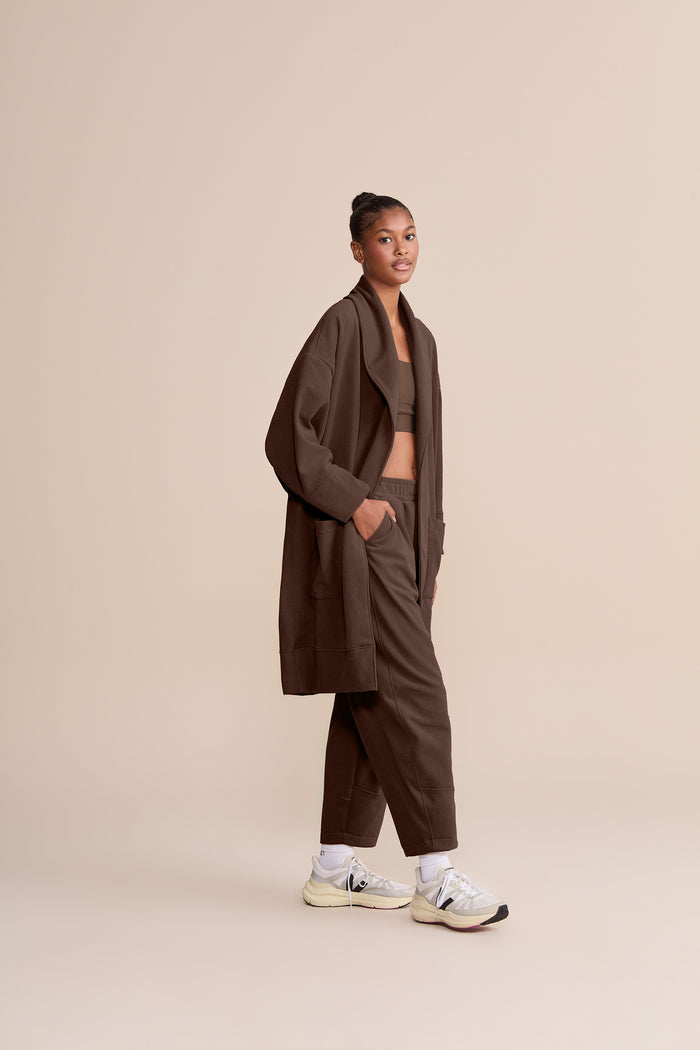 Balloon Elastic Soft Oak Pants