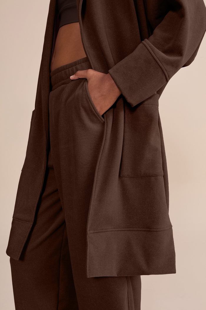 Balloon Elastic Soft Oak Pants