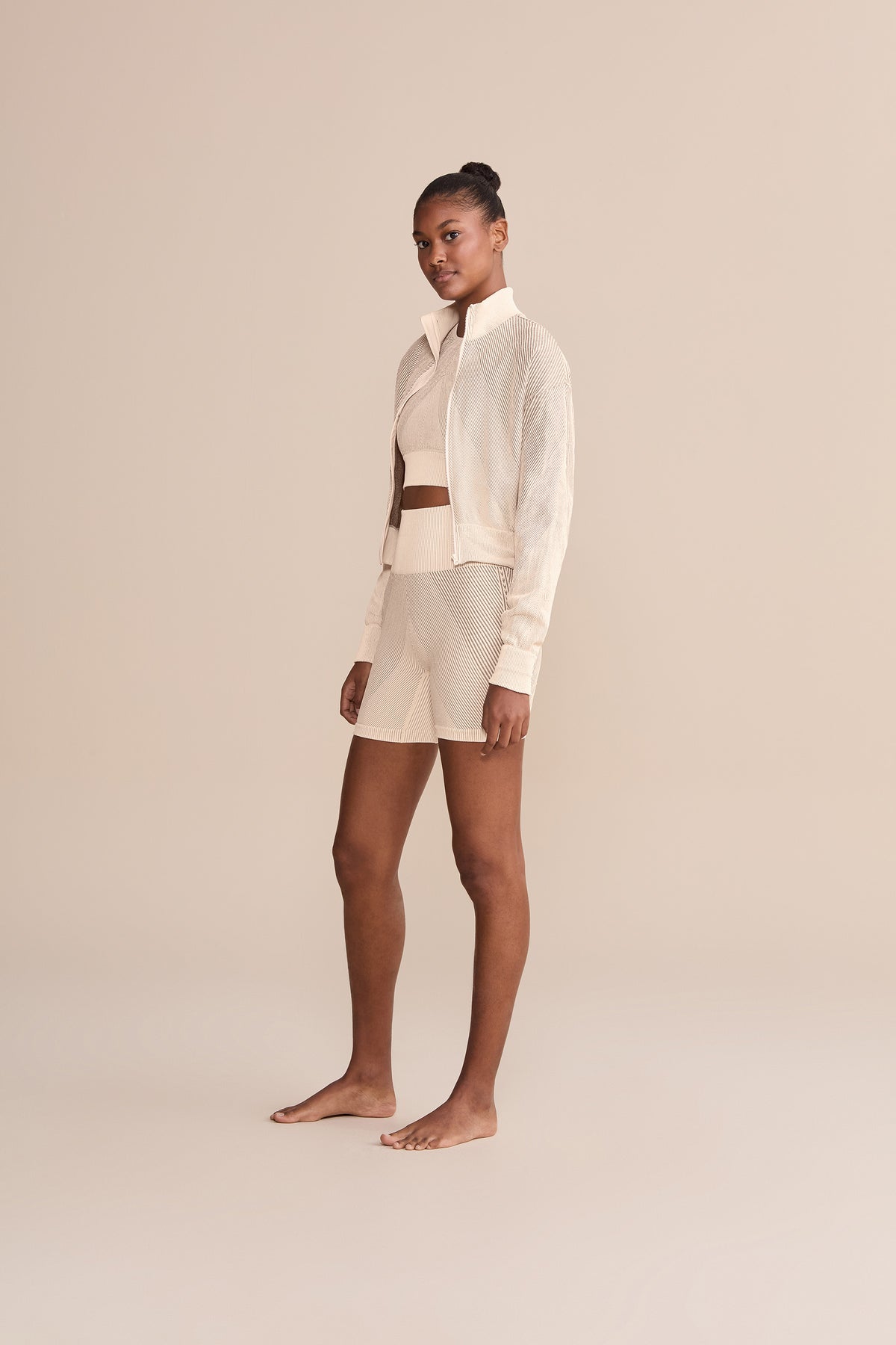 Seamless Diagonal Shorts