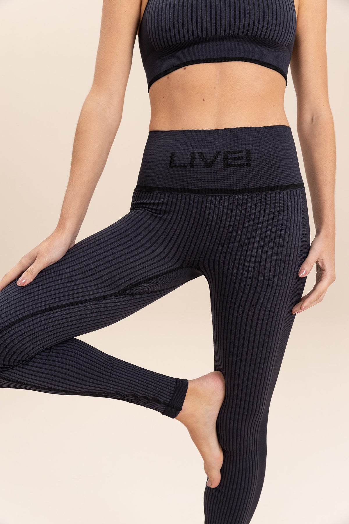 LIVE! Seamless Rib Long Leggings