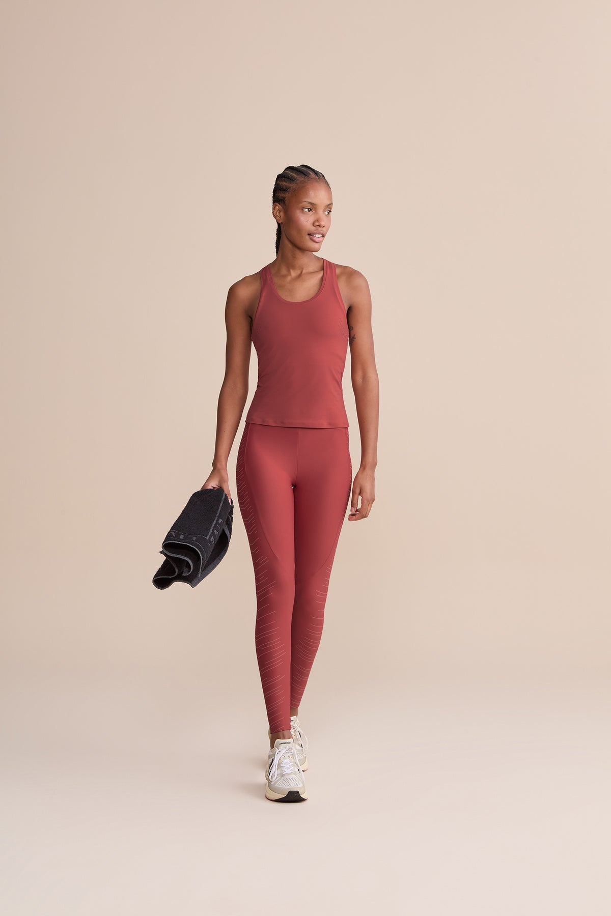Broad Laser Racerback Tank Top