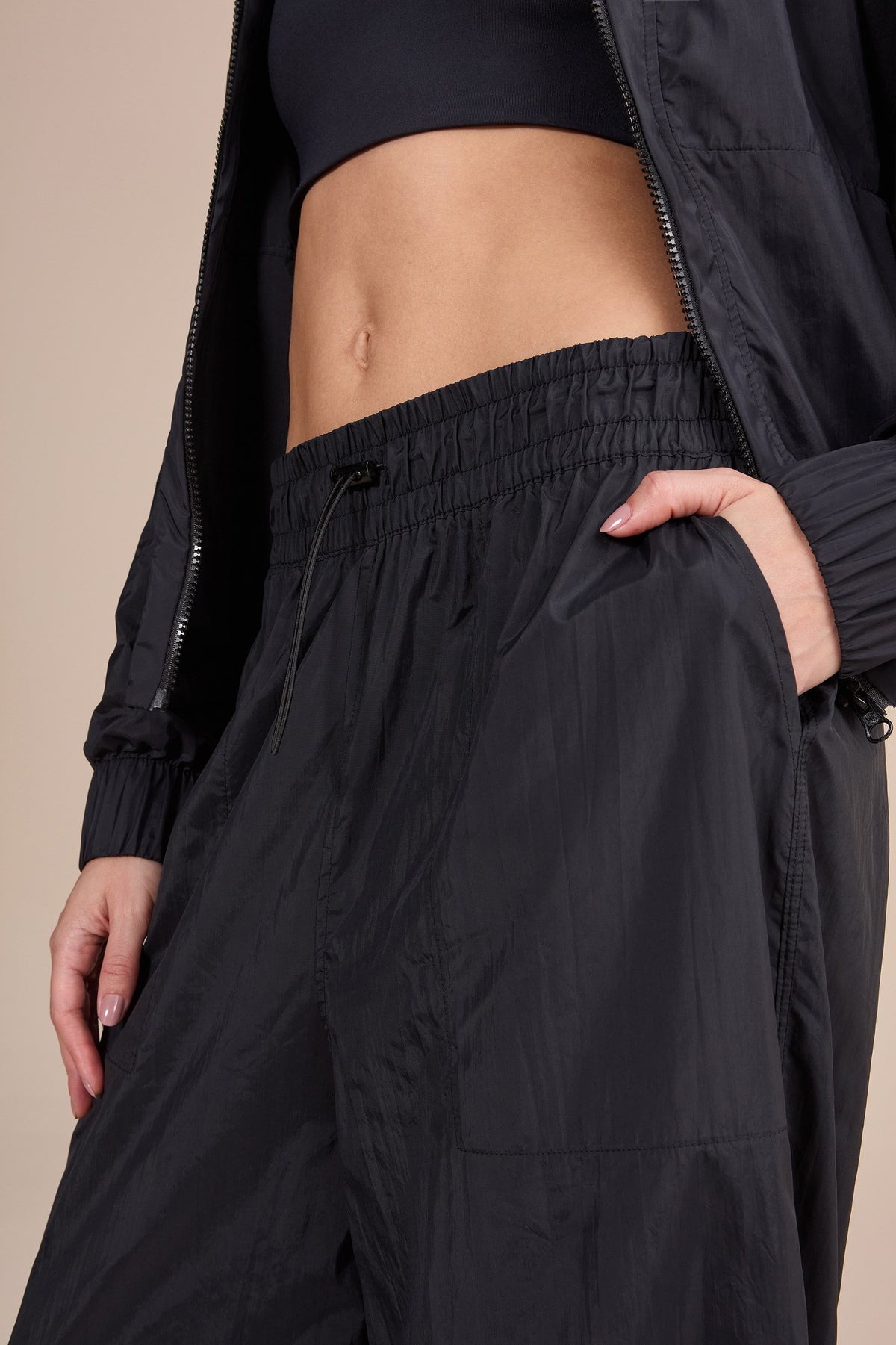 Connection Nylon Net Pants