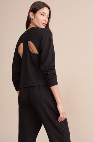Urban Fleece Cut Out Sweatshirt