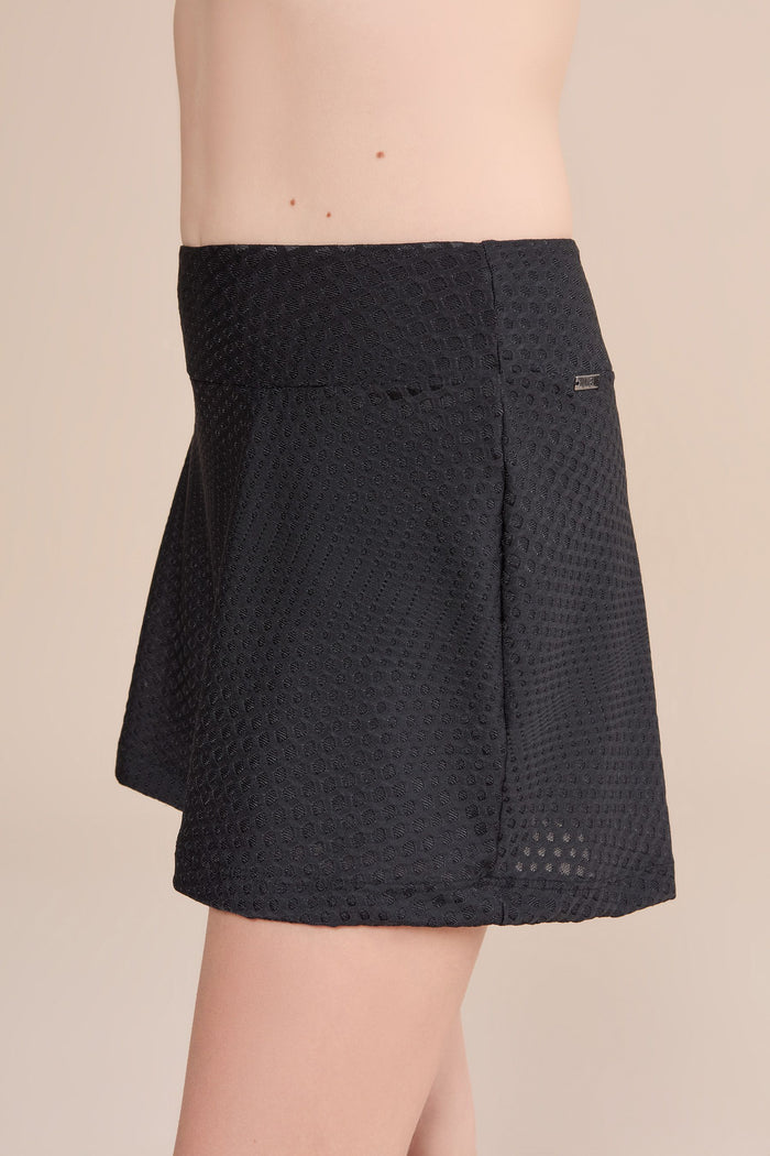 Effect Texture Run Kids Skirt