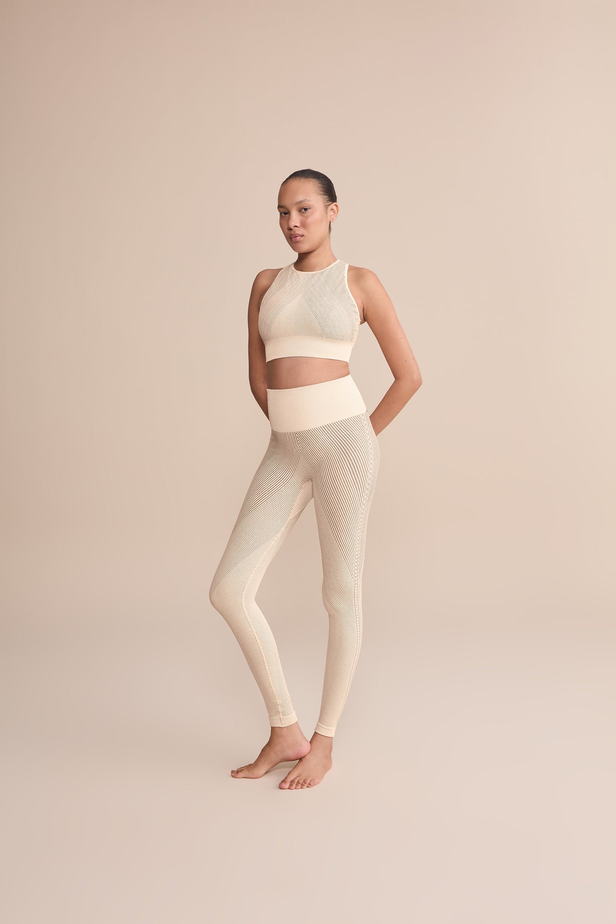 Seamless Diagonal Long Leggings