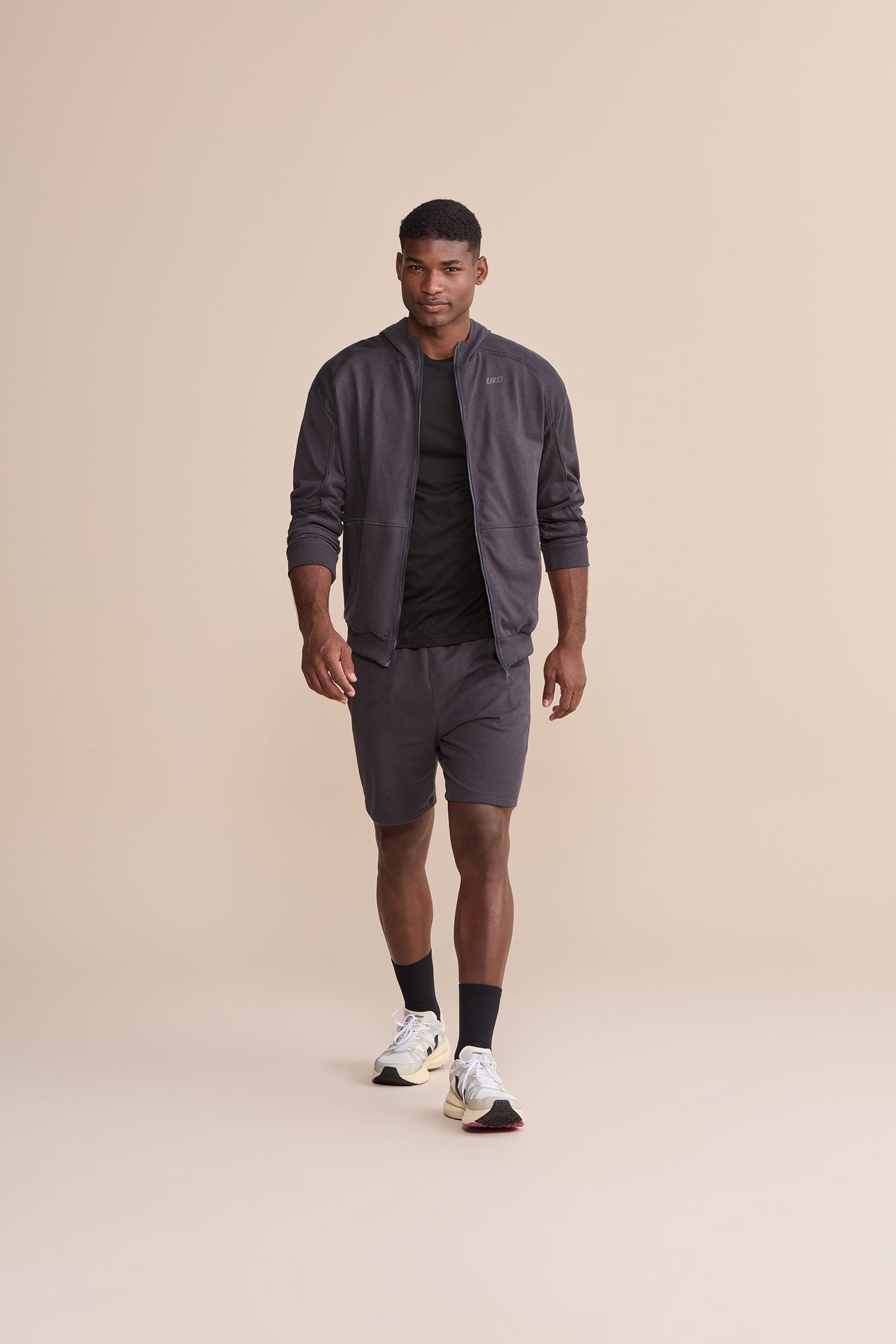 Men's Rino Stone Knit Long Shorts