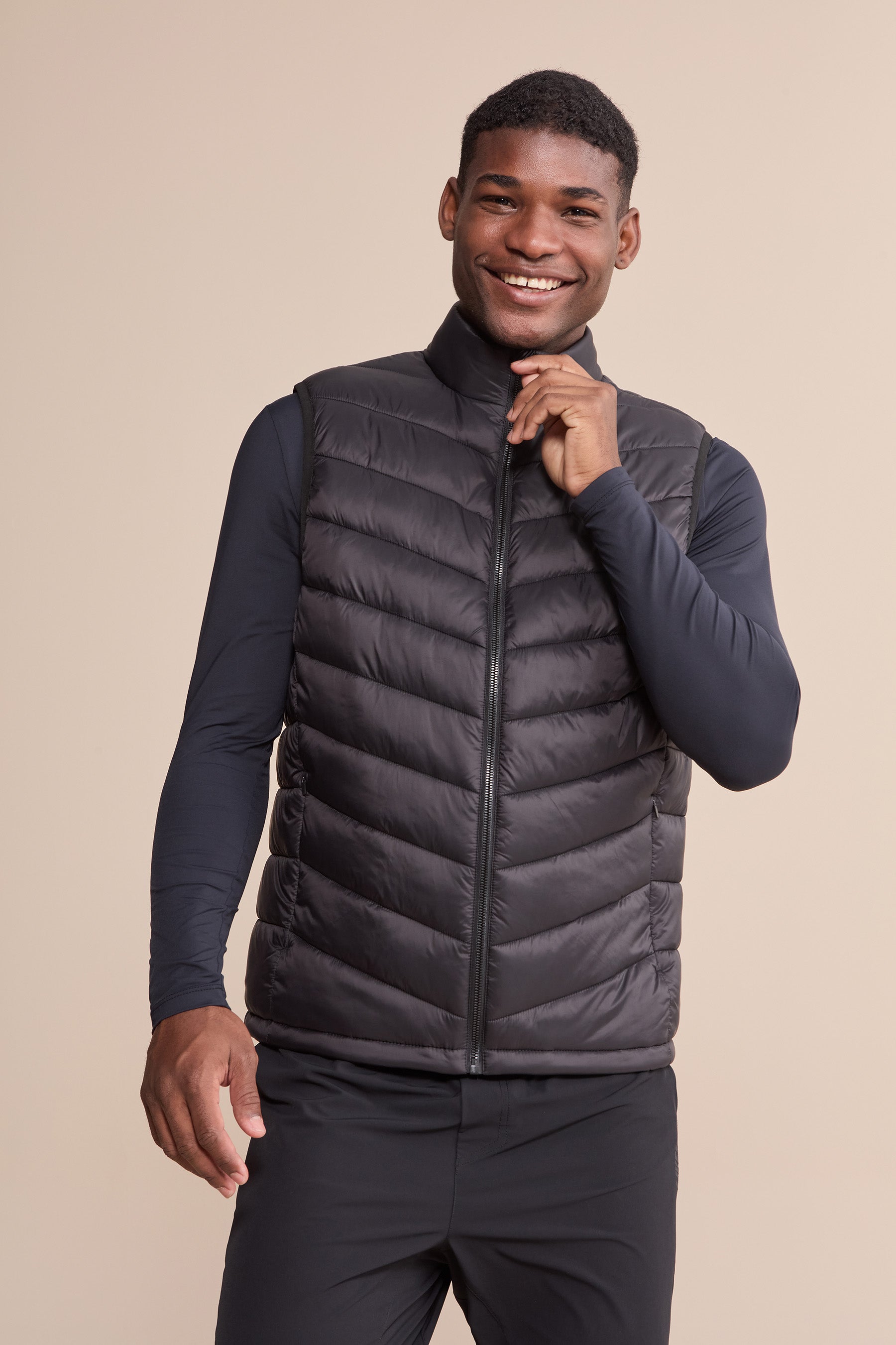 Fresh Nylon Men's Puffer Vest