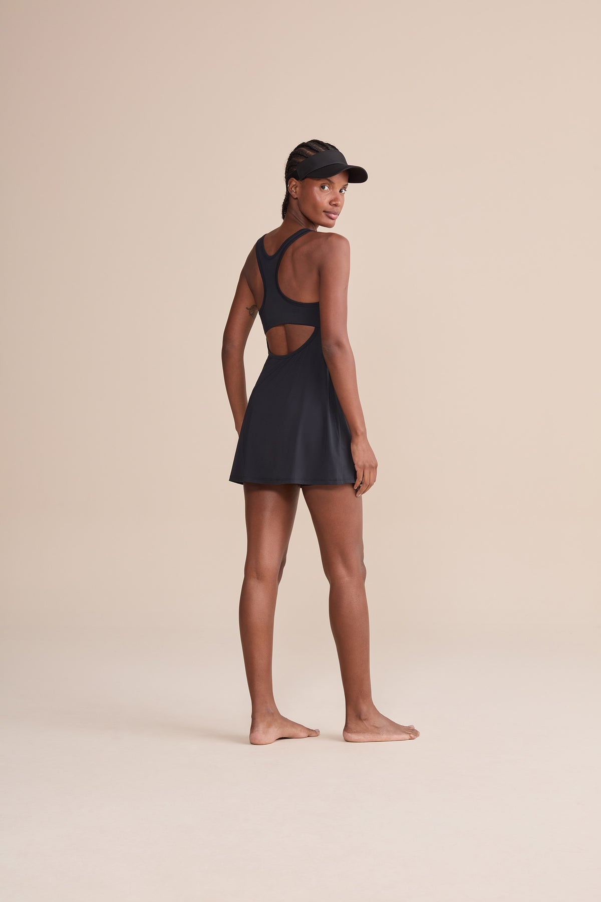 Wide Dress and Shorts Set