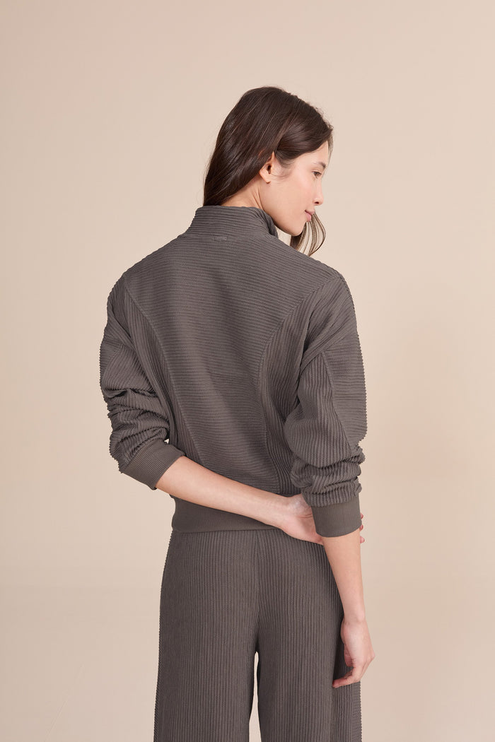 Bold Fleece Bomber Jacket