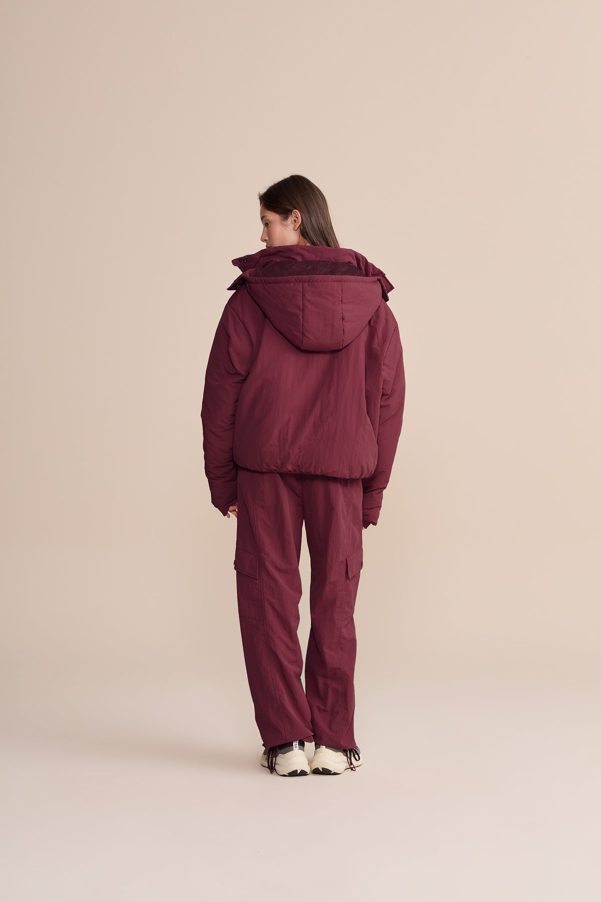 Fluffy Nylon Core Jacket
