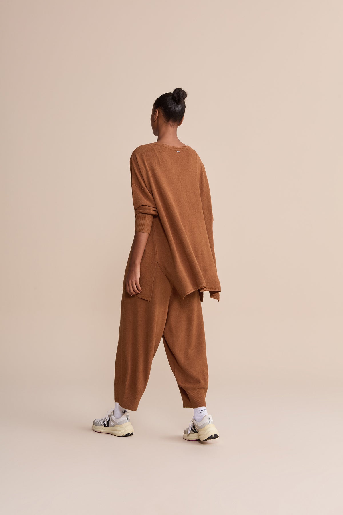 Mesh Stitch Knit Sweater