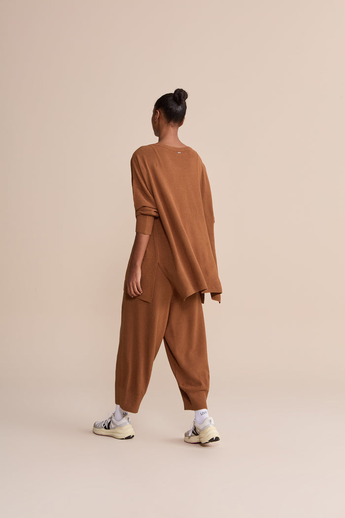 Mesh Stitch Knit Sweater