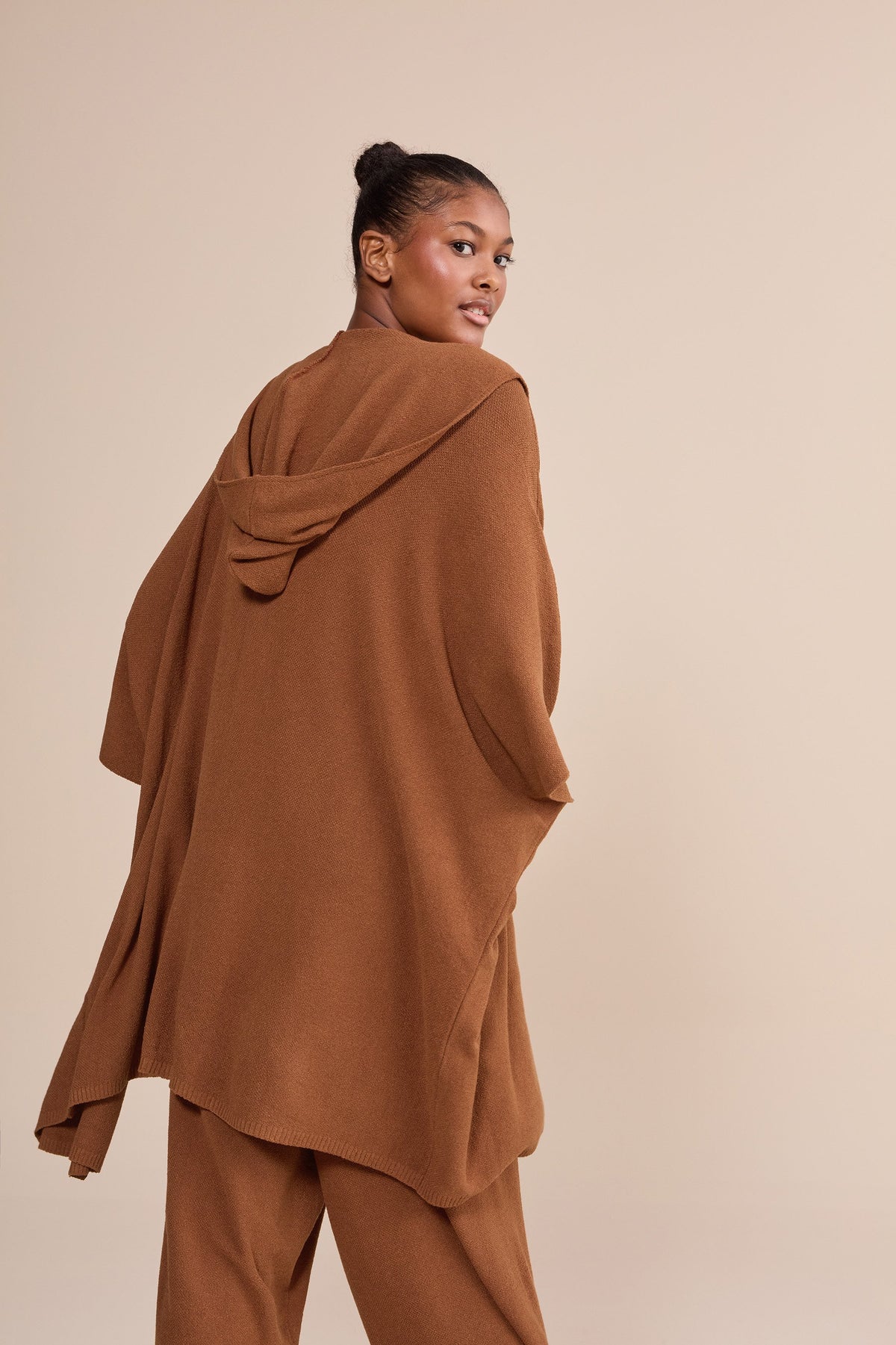 Mesh Stitch Knit Cardigan