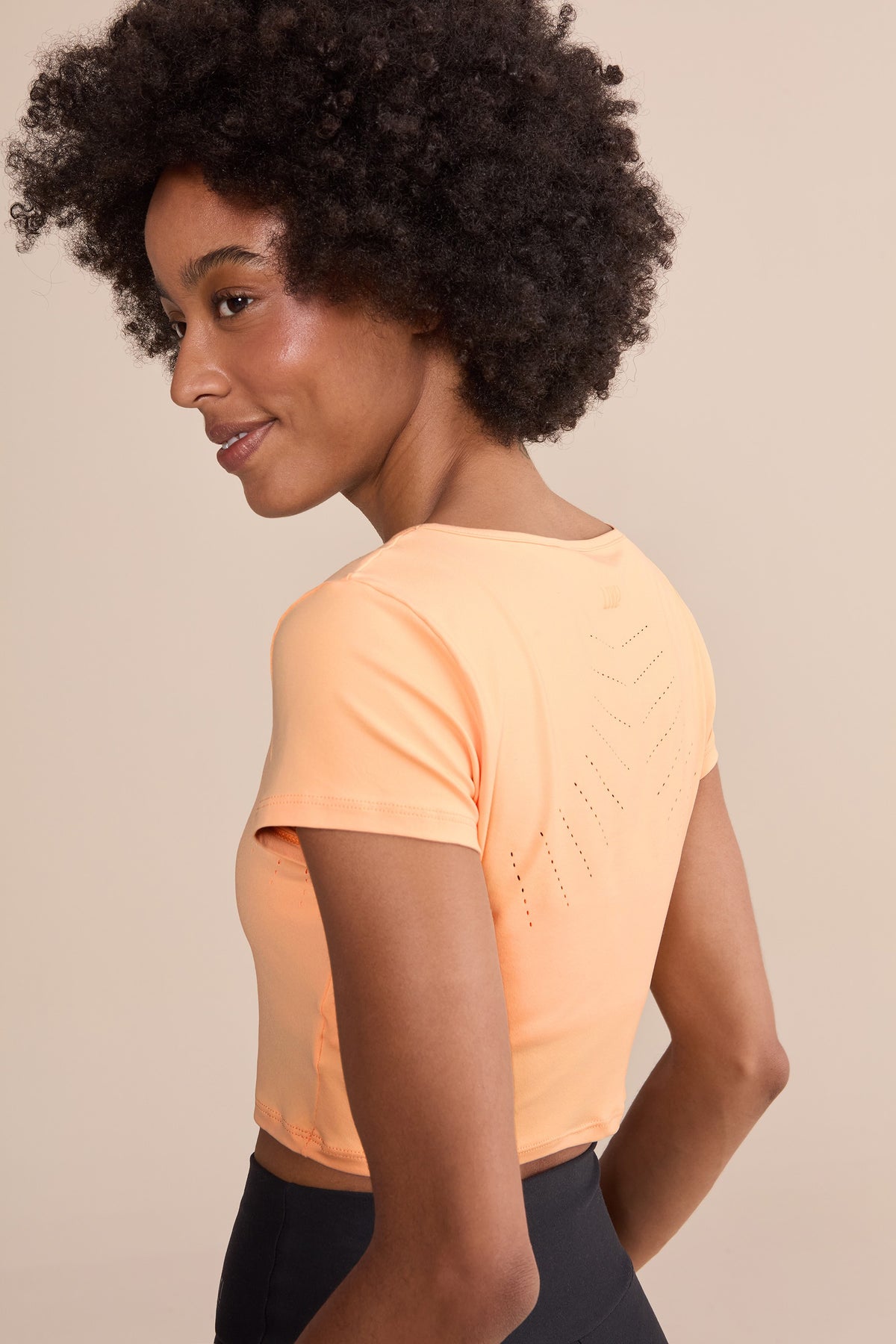 Broad Laser Cropped Top