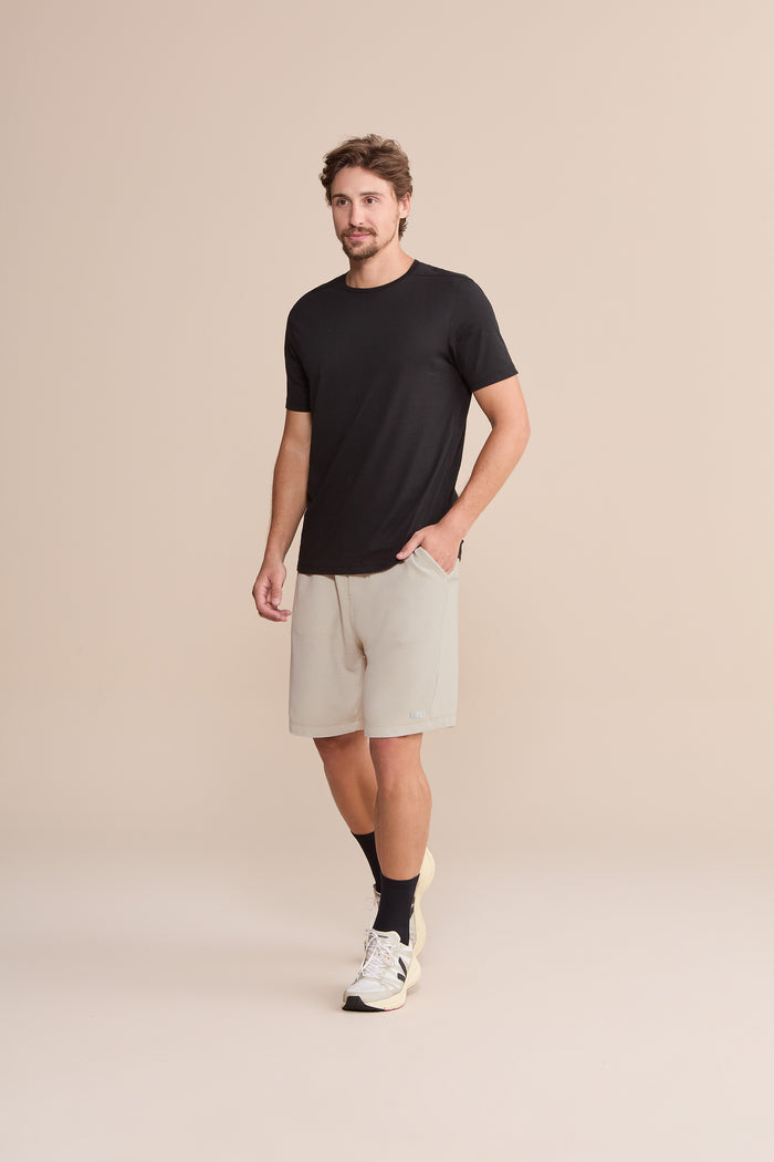 Men's Rustic Washed Long Shorts
