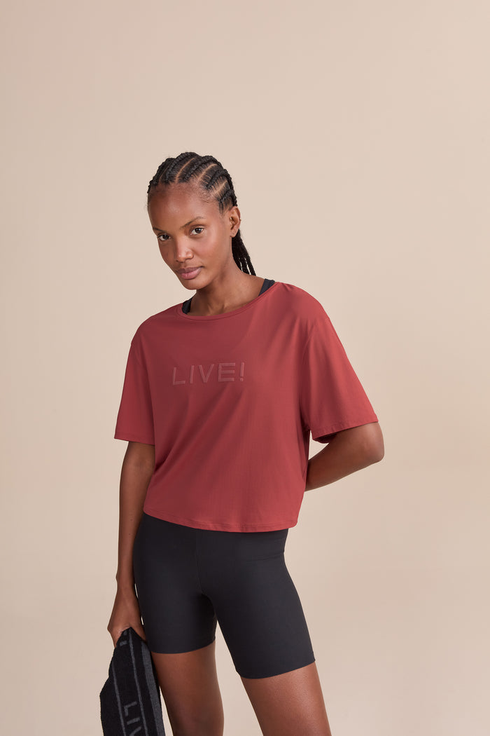 LIVE! Comfort Cropped T-Shirt
