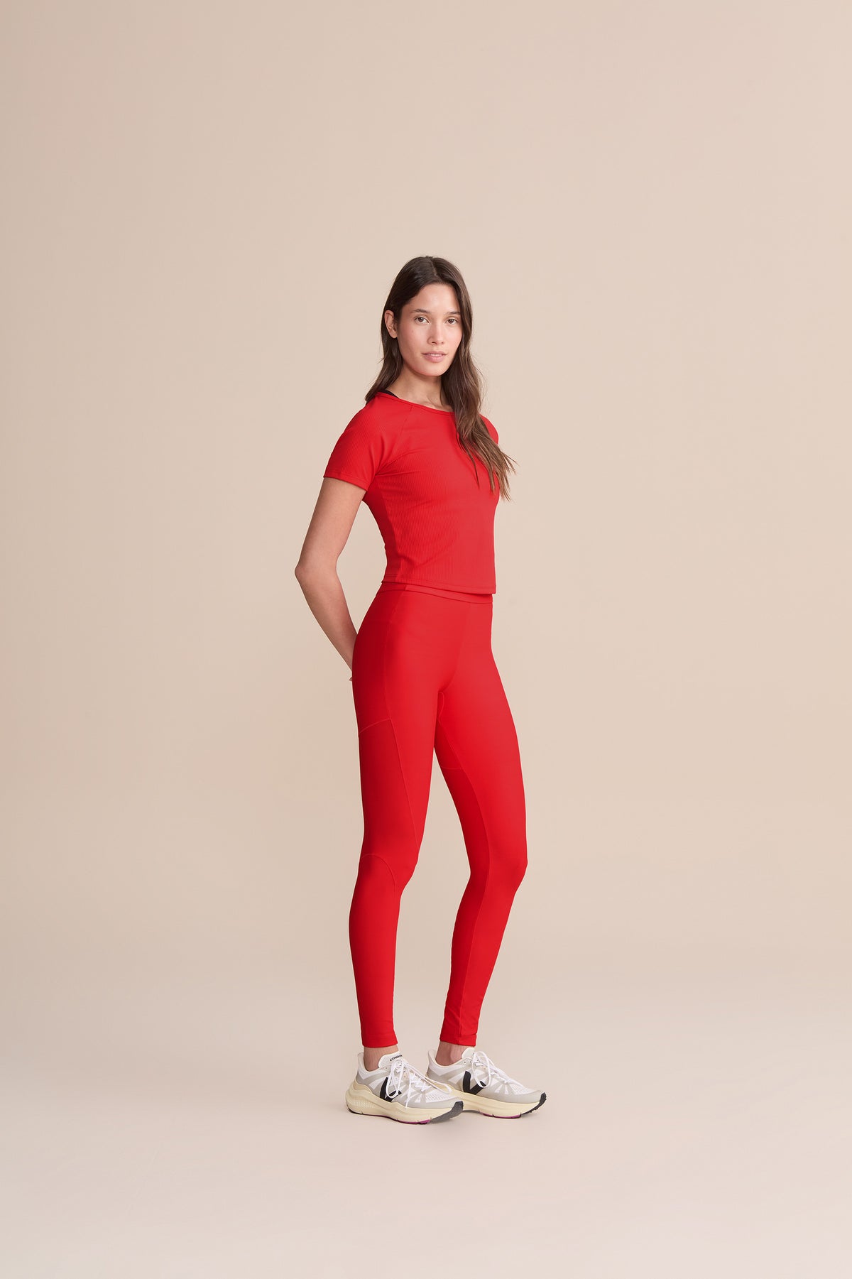 Raglan Ribbed Knit Top