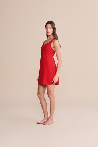 Wide Dress and Shorts Set